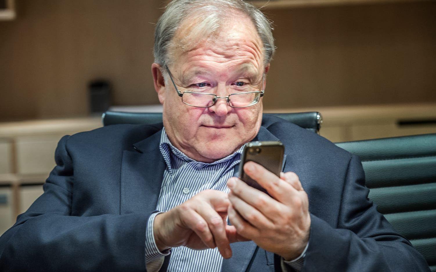 Göran Persson avgick som partiledare. Bild: TT