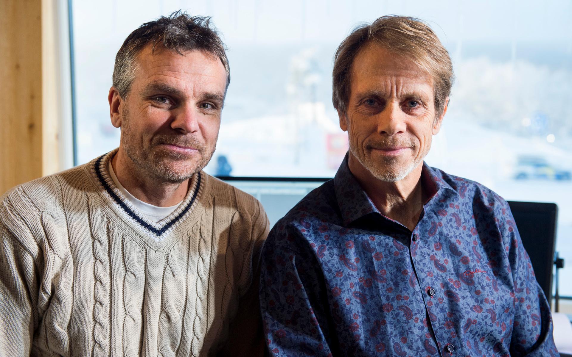 Anders Blomquist och Jacob Hård har kommenterat världscupen i längdskidor i många år för SVT.