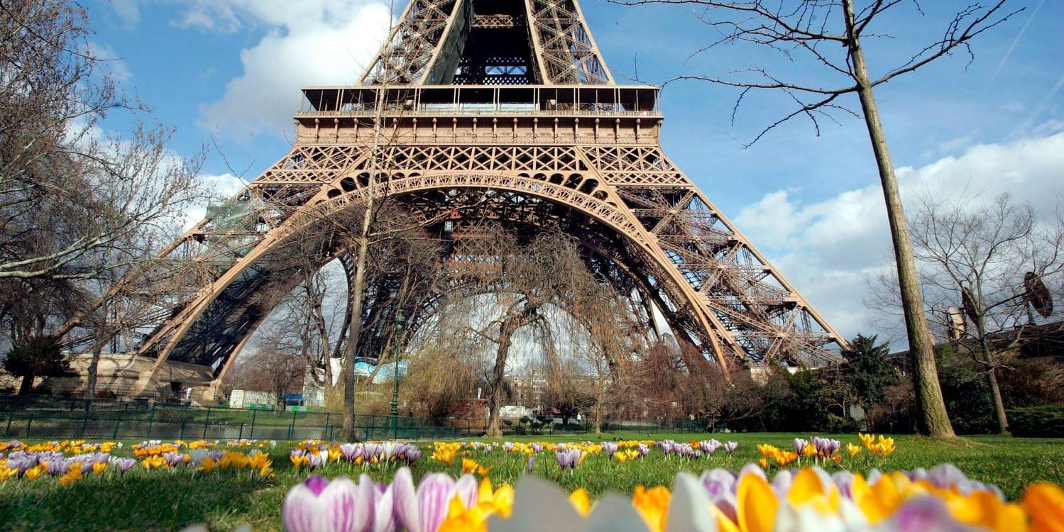 Paris lockar återigen utländska turister, efter en nedgång i spåren av terrordåden. Arkivbild.