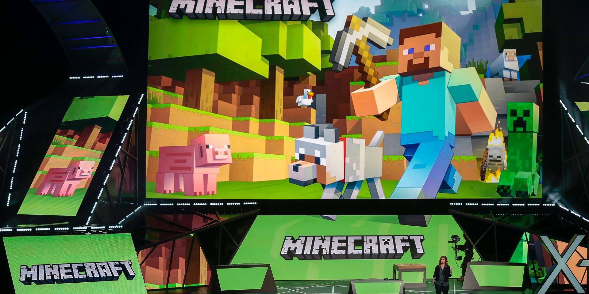 Arkivbild. Minecraft är ett populärt datorspel där spelarna kan bygga upp egna världar med användning av block.