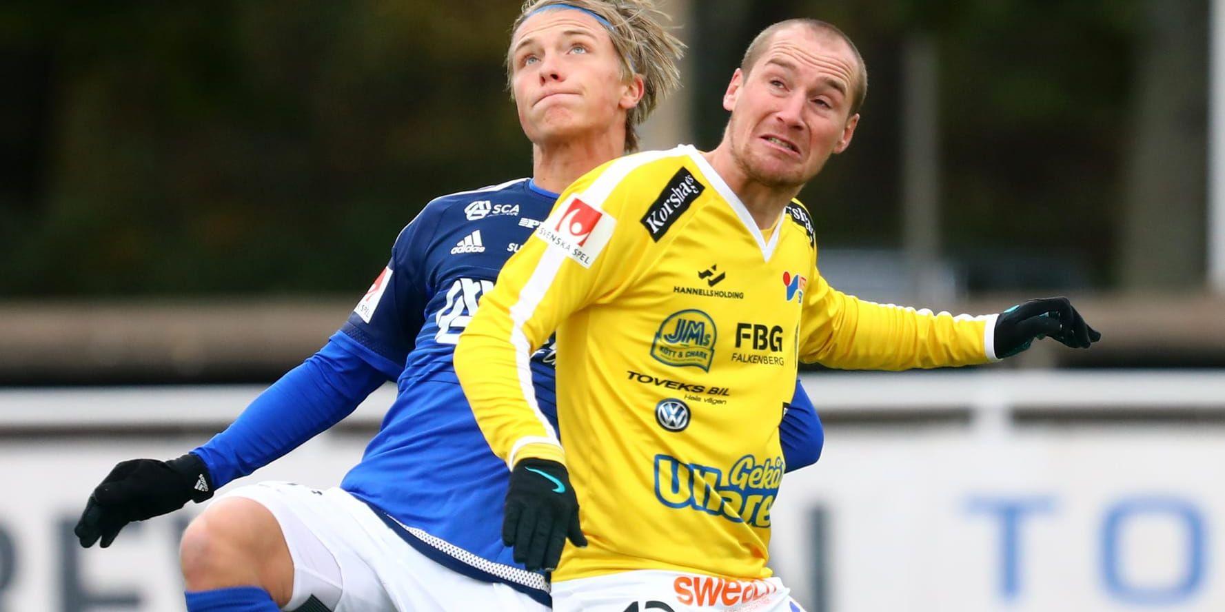 Christoffer Carlsson stod för en delikatess i Falkenbergs 3–1-seger. Arkivbild.