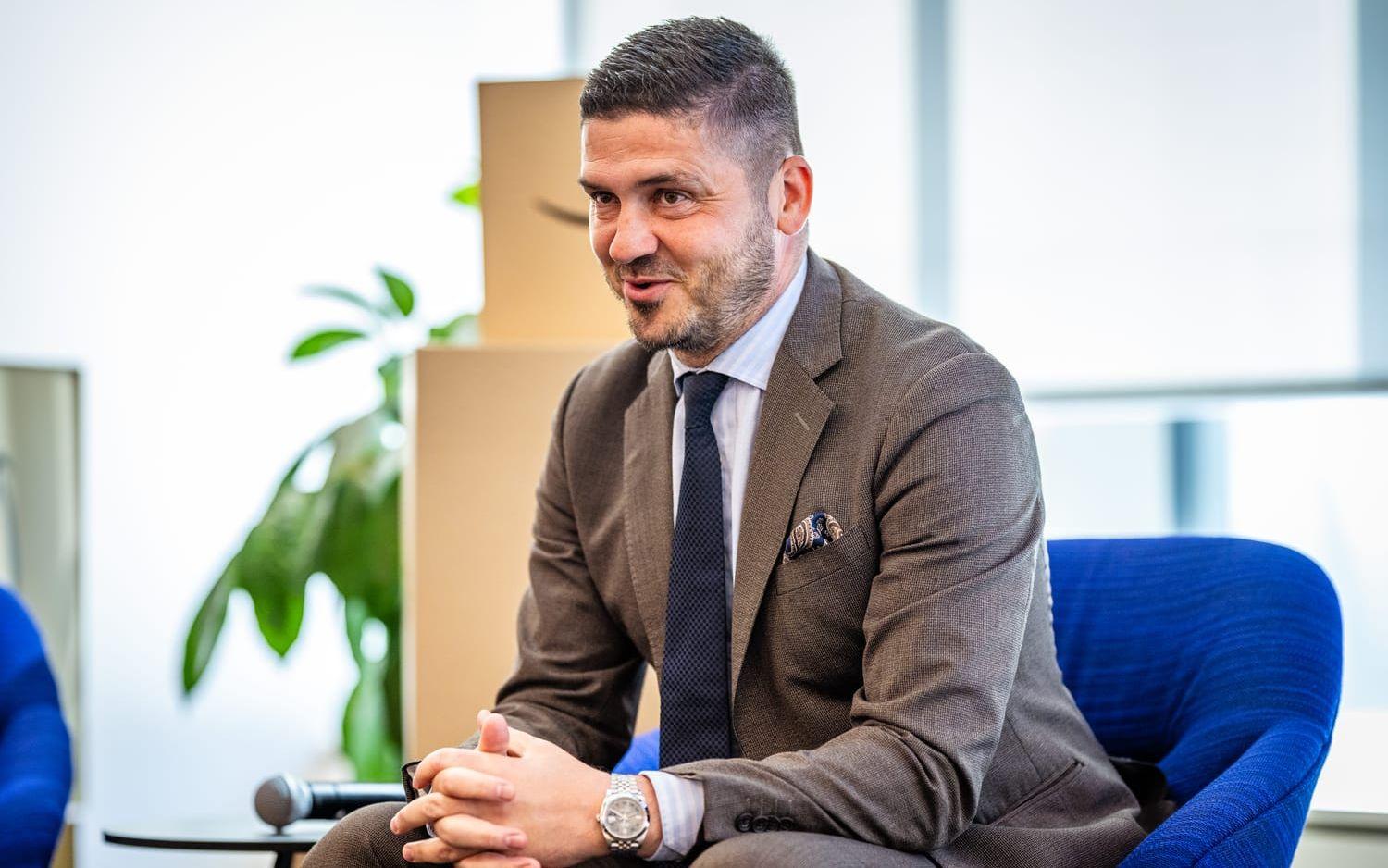 Bojan Djordjic lånas ut från Viaplay till SVT. Arkivbild.