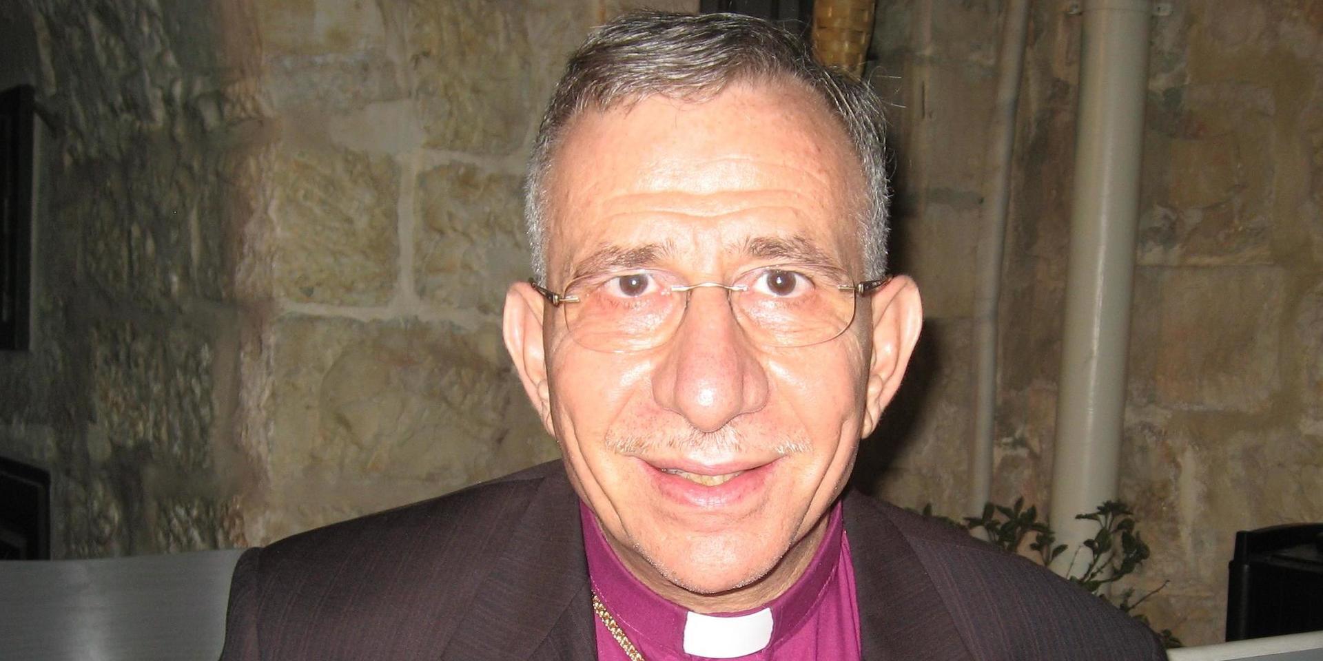 Munib Younan, ärkebiskop emeritus i Evangelisk-lutherska kyrkan i Jerusalem.