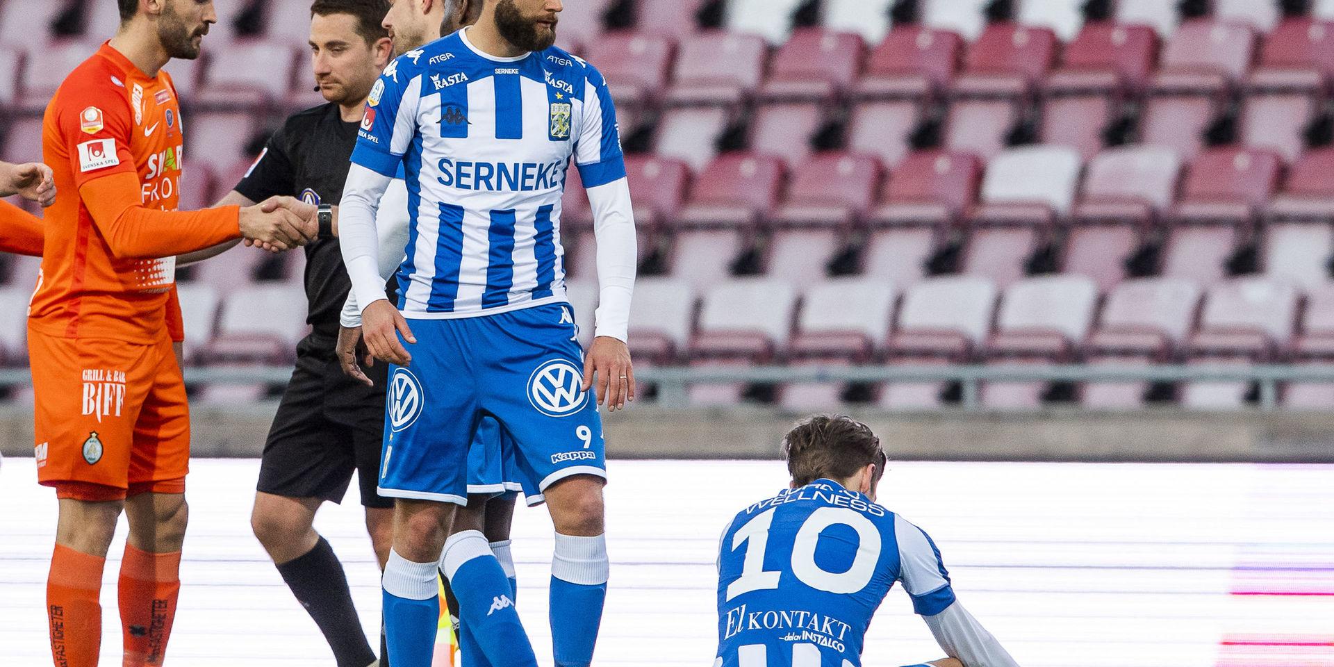 IFK Göteborgs Robin Söder och Patrik Karlsson Lagemyr.