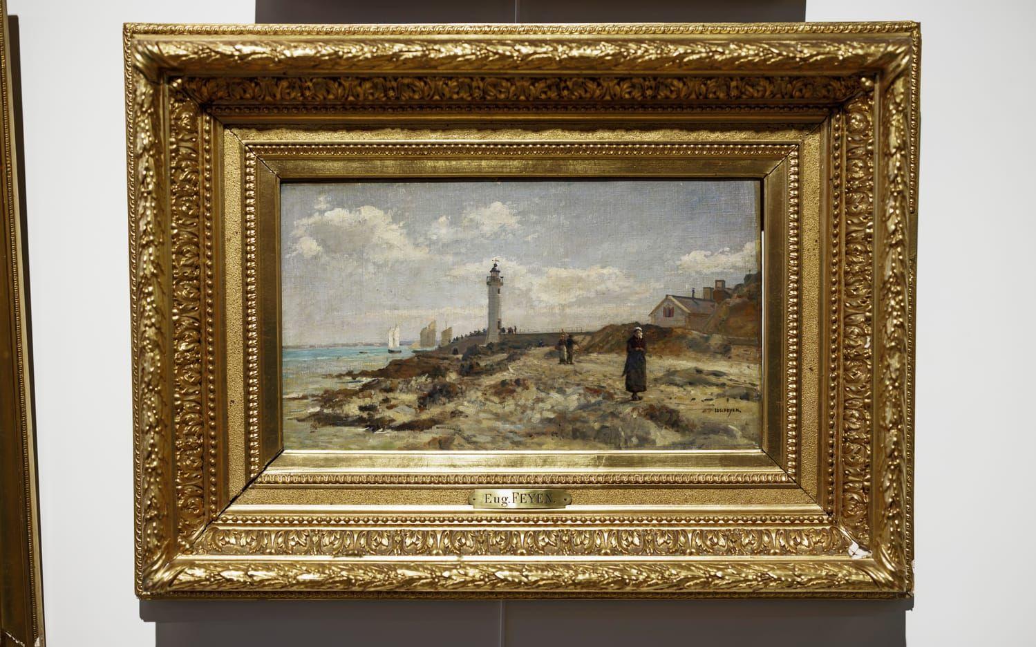 Oljemålning av Eugene Feyen värderad till 10 000 kronor. ”Kusligt bra måleri”, enligt Kristoffer Tilgman.