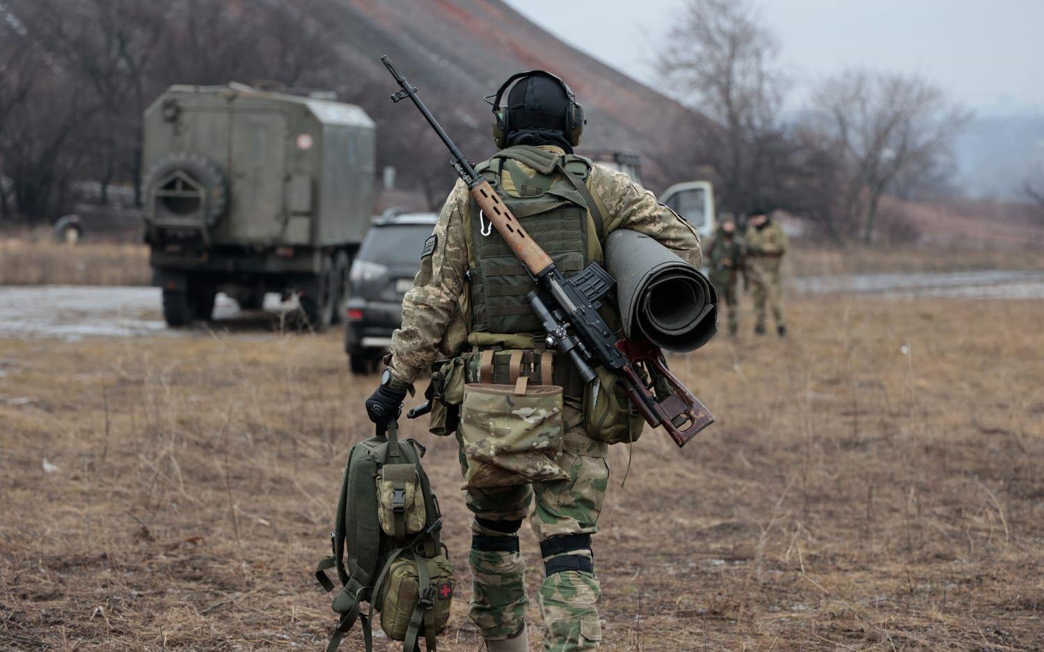 Många av de ryska soldaternas samtal vittnar om hur oförberedda de är på den verklighet de möts av i Ukraina. Arkivbild.