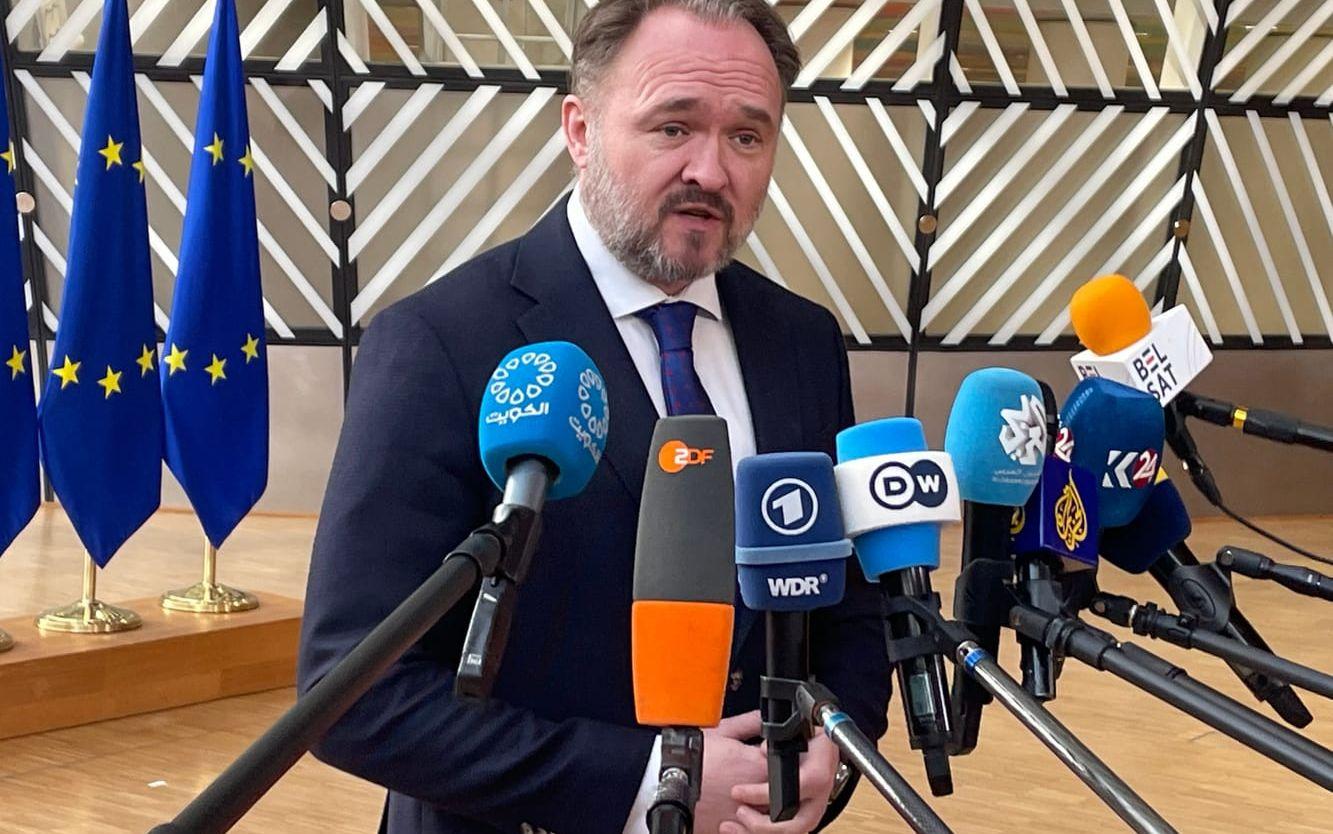 EU:s energikommissionär Dan Jørgensen. Arkivbild