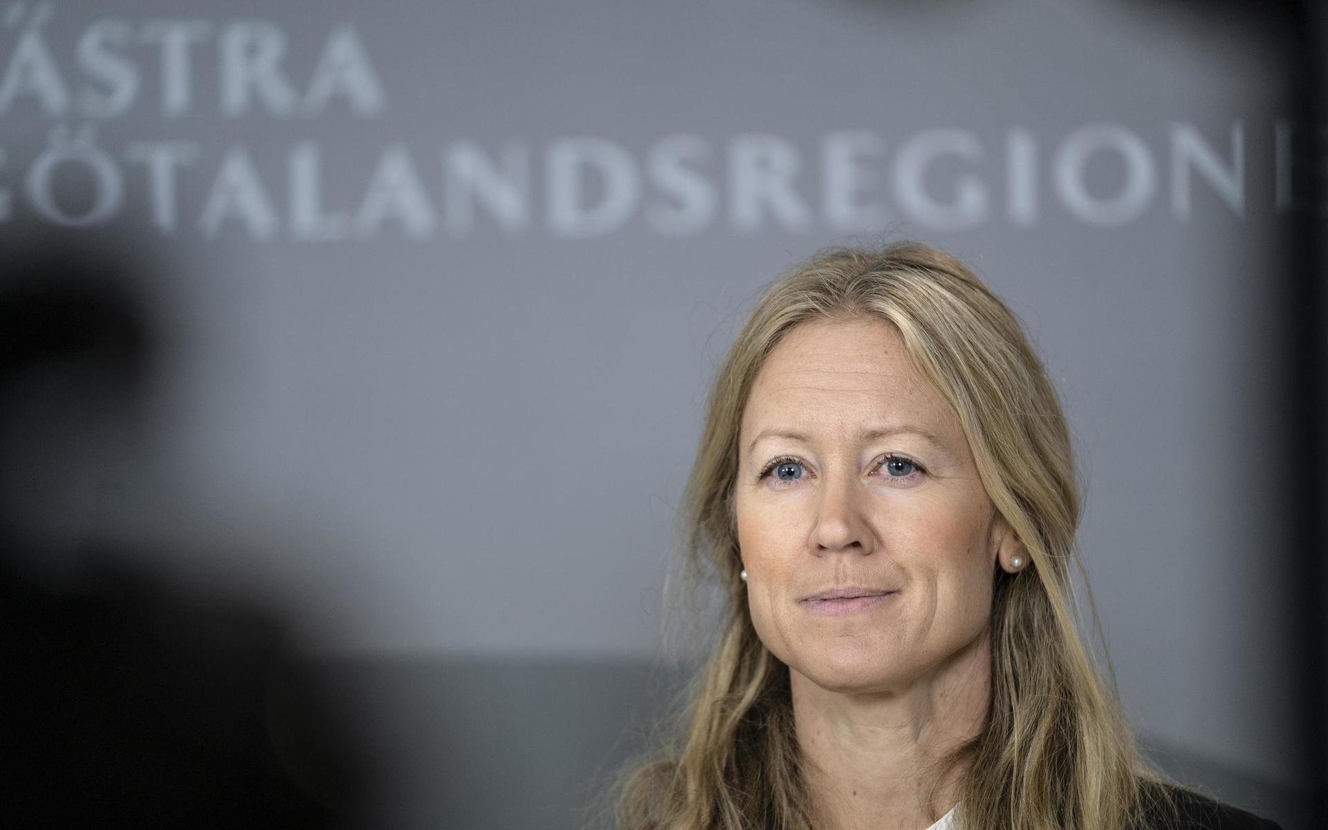 Kristine Rygge är vaccinationssamordnare i Västra Götalandsregionen.