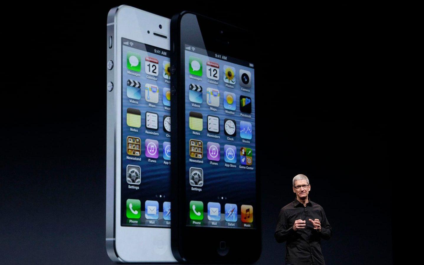 Iphone 5 släpptes 2012