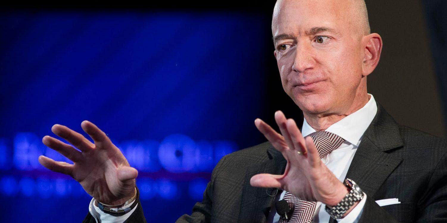 Jeff Bezos, grundare av nätjätten Amazon och rymdentreprenör med företaget Blue Origin.