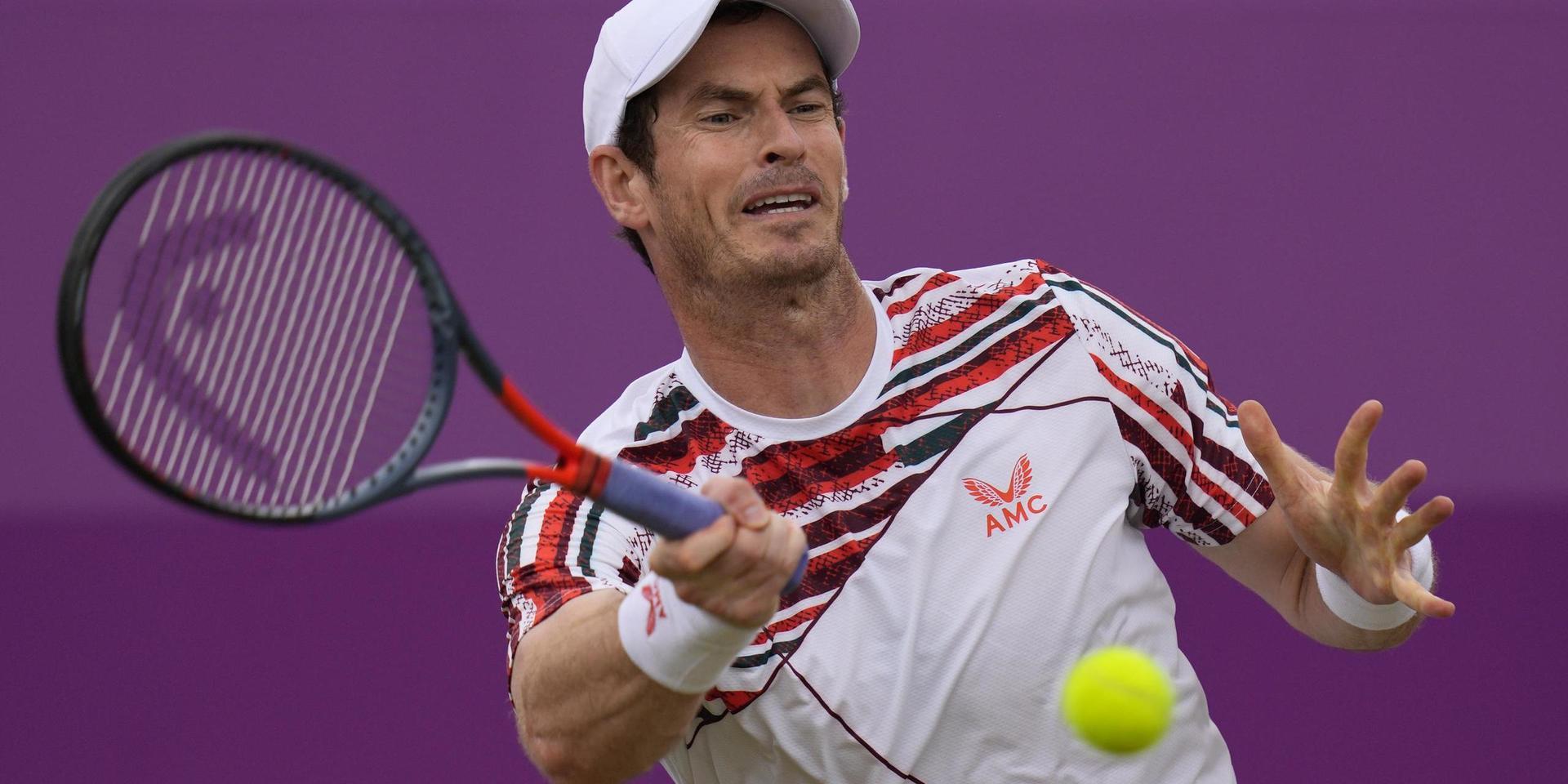 Andy Murray i Queens-turneringen förra veckan.