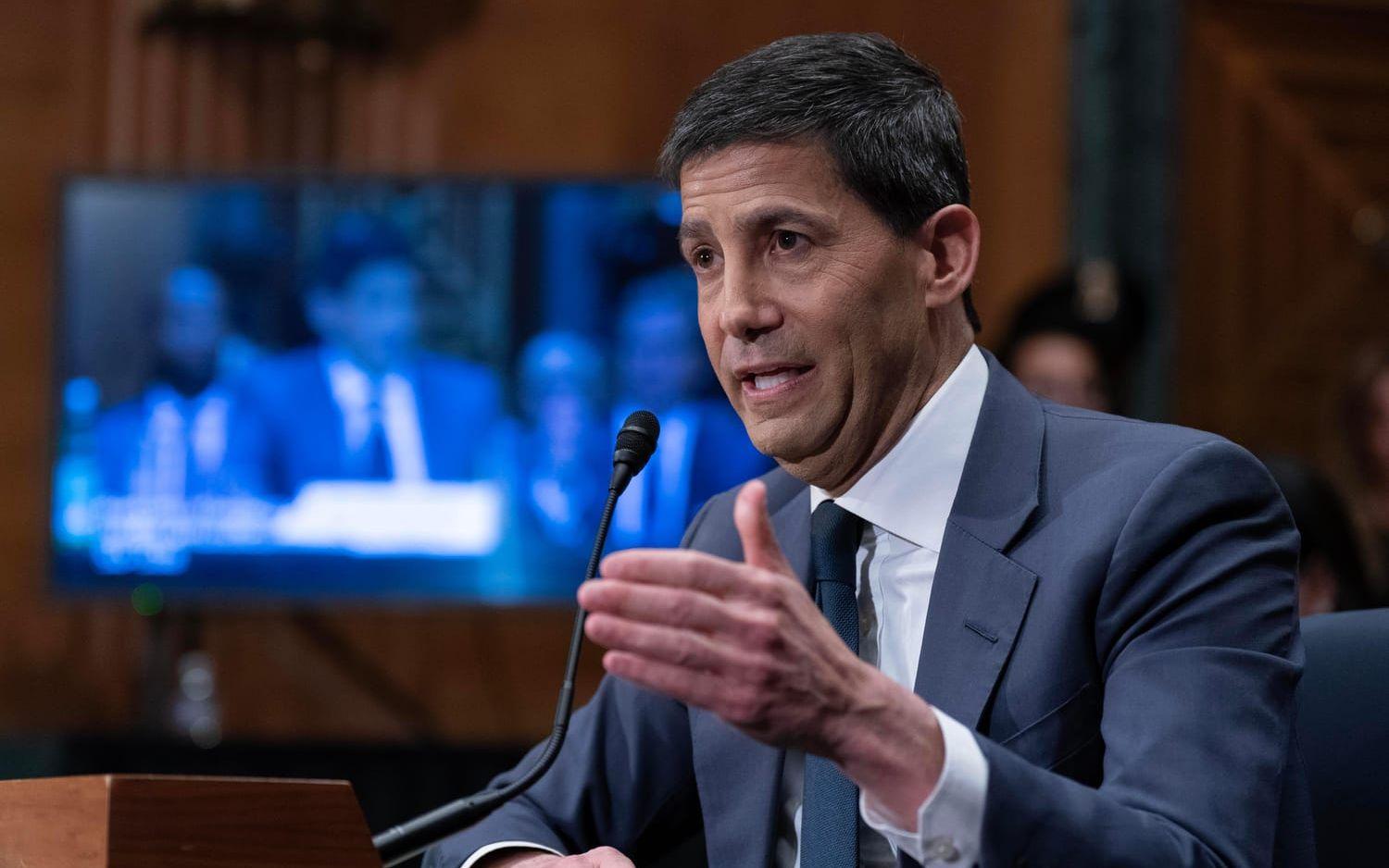 Kevin Warsh har godkänts som USA:s nya centralbankschef av senatens bankutskott. Arkivbild.