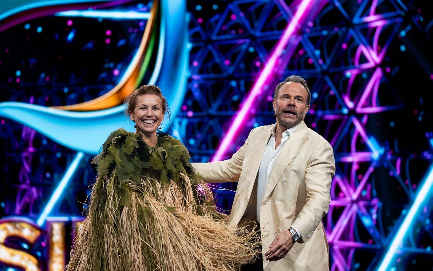 Tv-kocken Tina Nordström dolde sig i Höstacken. Pressbild.