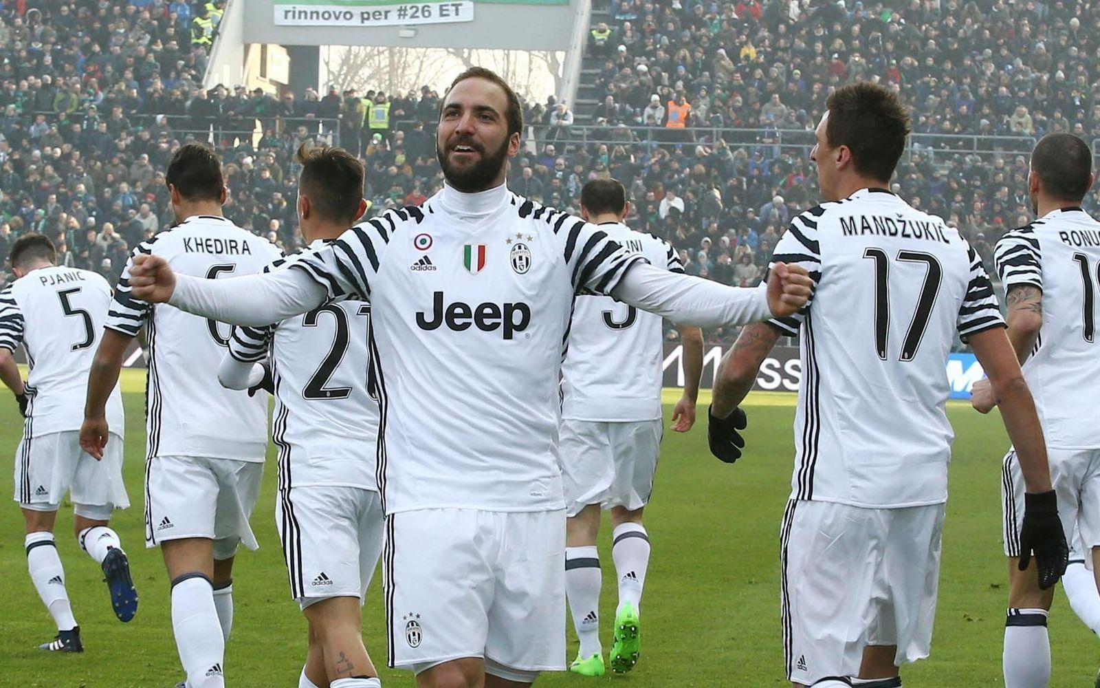<strong>7. Juventus.</strong> Den italienska storklubben sålde 850 000 exemplar. Foto: TT