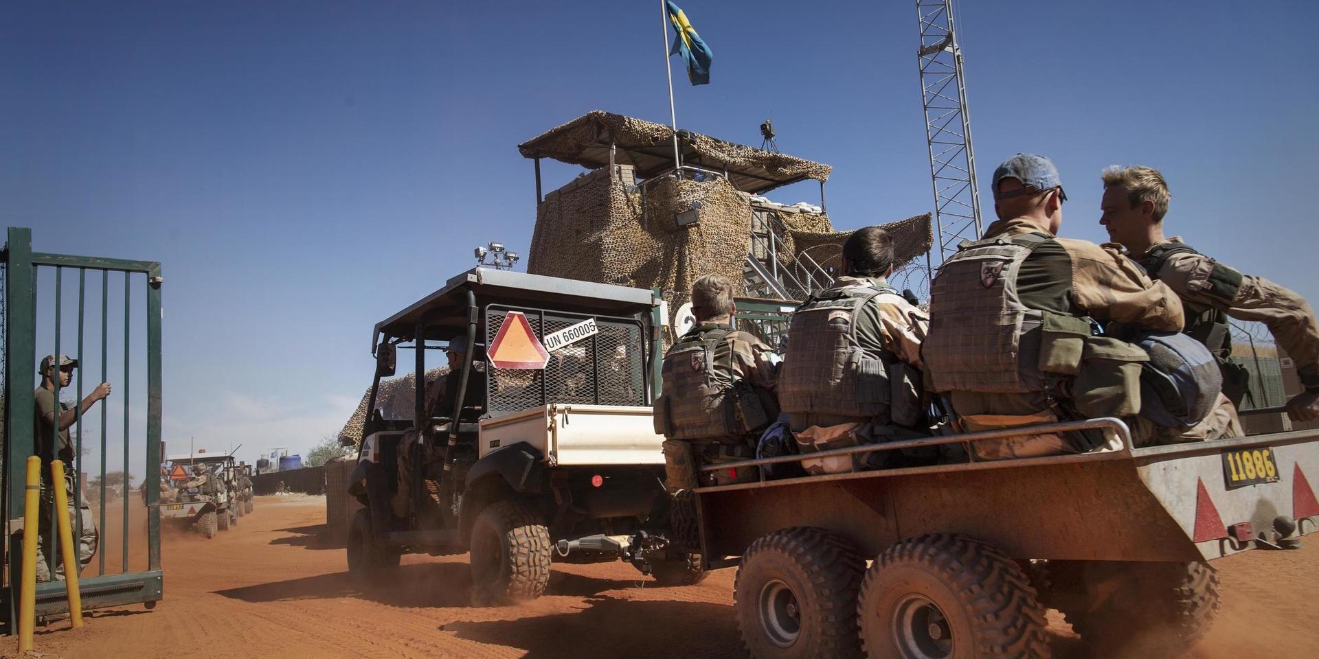 Nu i sommar åker cirka 250 soldater och officerare till Mali, skriver insändaren. 
