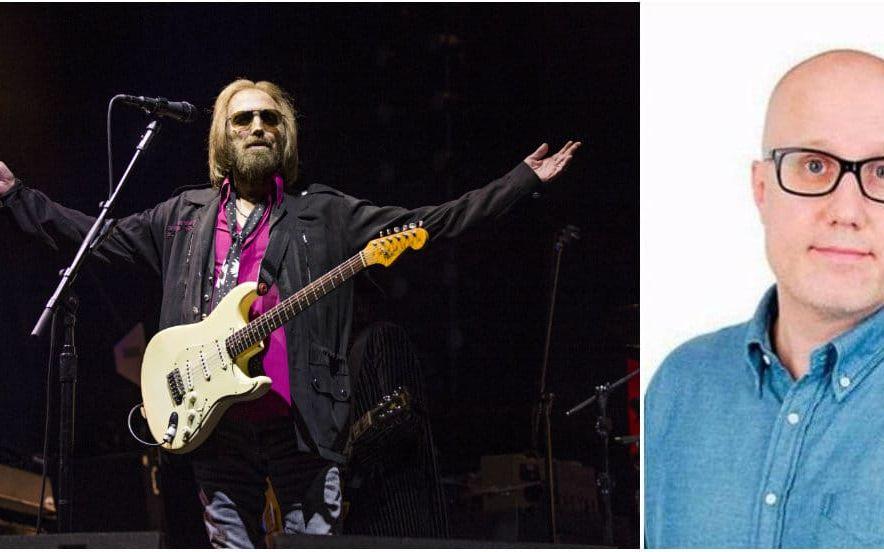 Jan Andersson skriver om minnet av rocklegendaren Tom Petty. Bilder: TT, respektive GP.