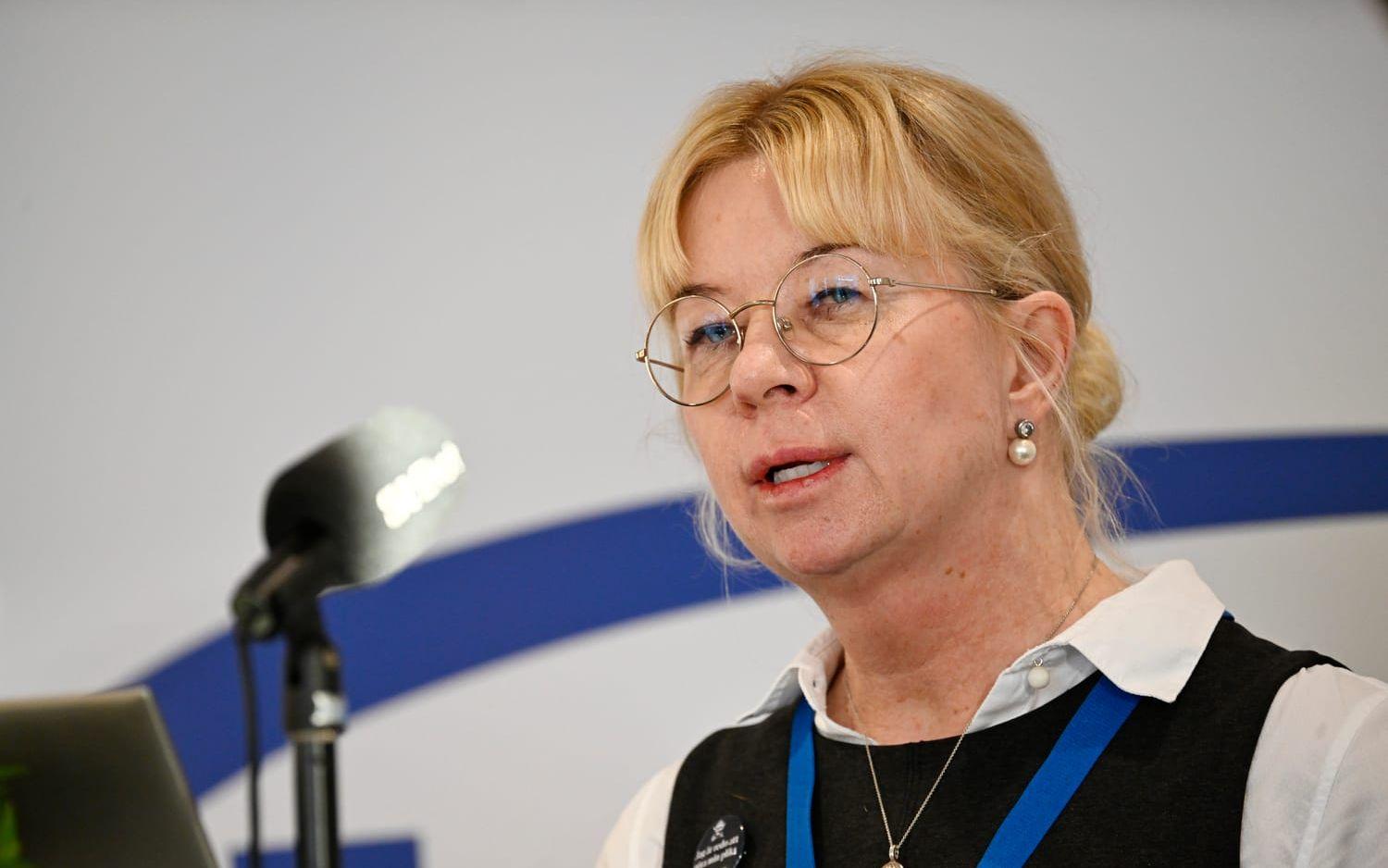Christina Malm, generaldirektör för Plikt- och prövningsverket.