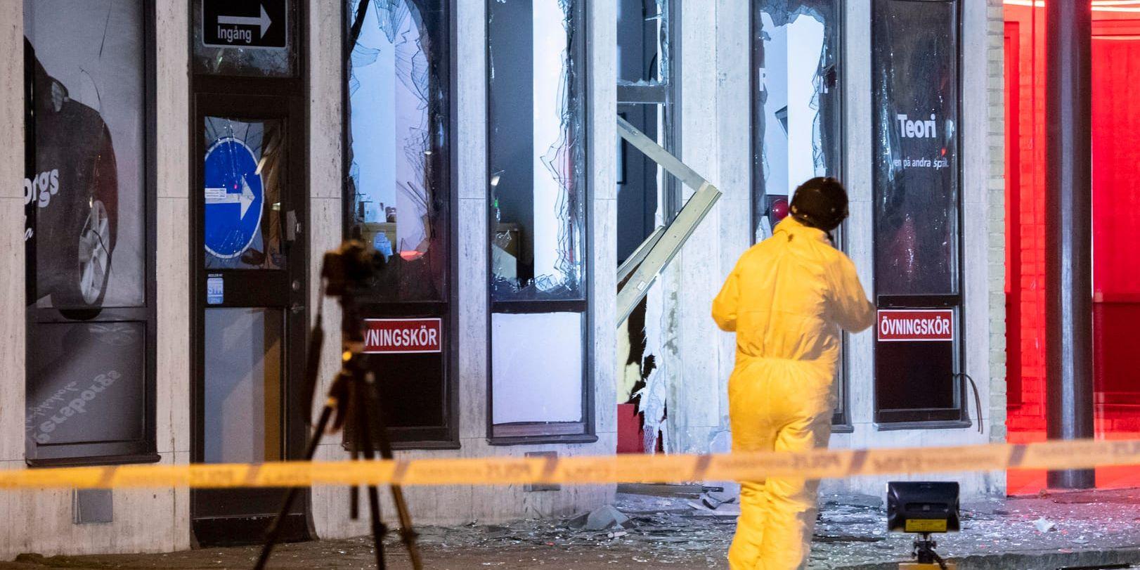 Ingen person kom till skada i explosionen i Malmöstadsdelen Persborg.