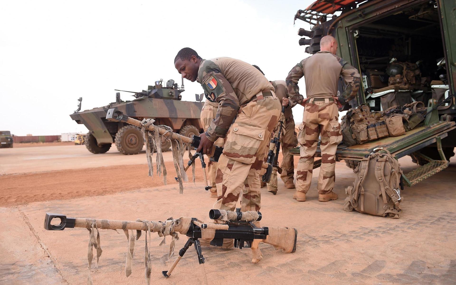 Frankrike har 5 100 militärer i Sahelregionen.