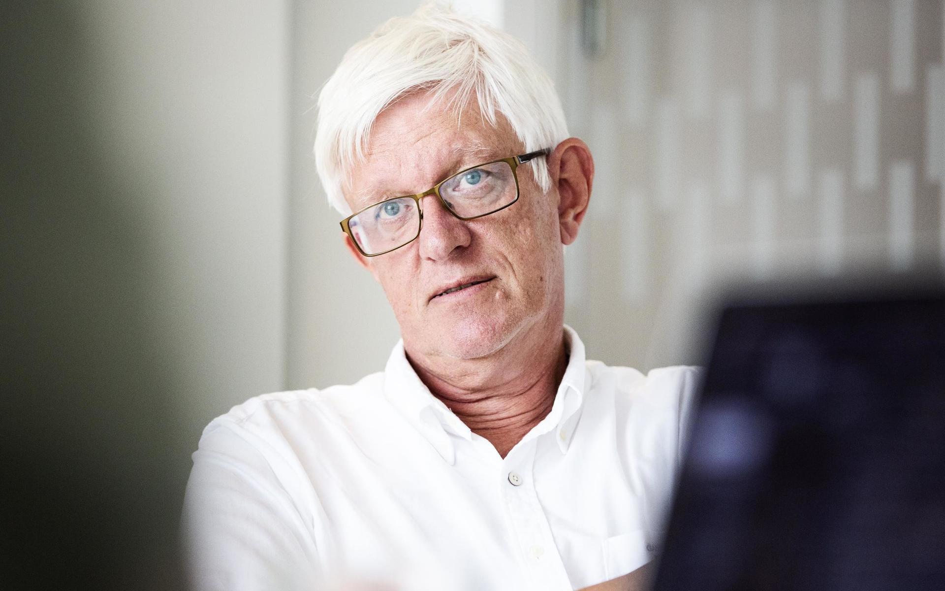 Johan Carlson, generaldirektör för Folkhälsomyndigheten, FHM, fotograferad på FHM:s kontor i Stockholm. Arkivbild.