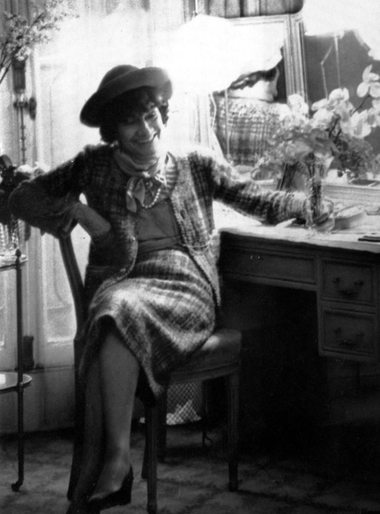 Coco Chanel (1883-1971) i Paris 1967. 