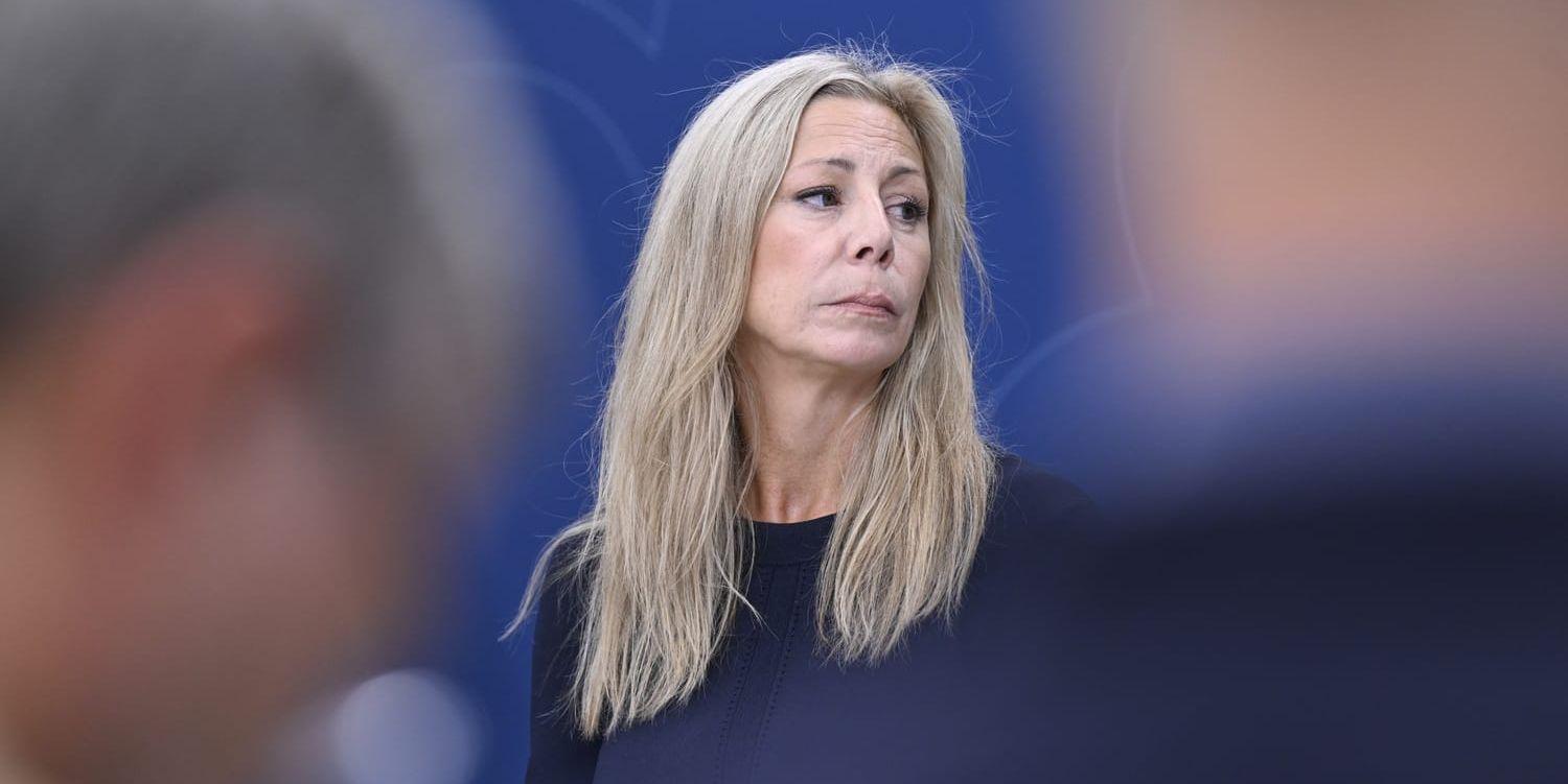 Linda Lindberg, SD:s gruppledare. 