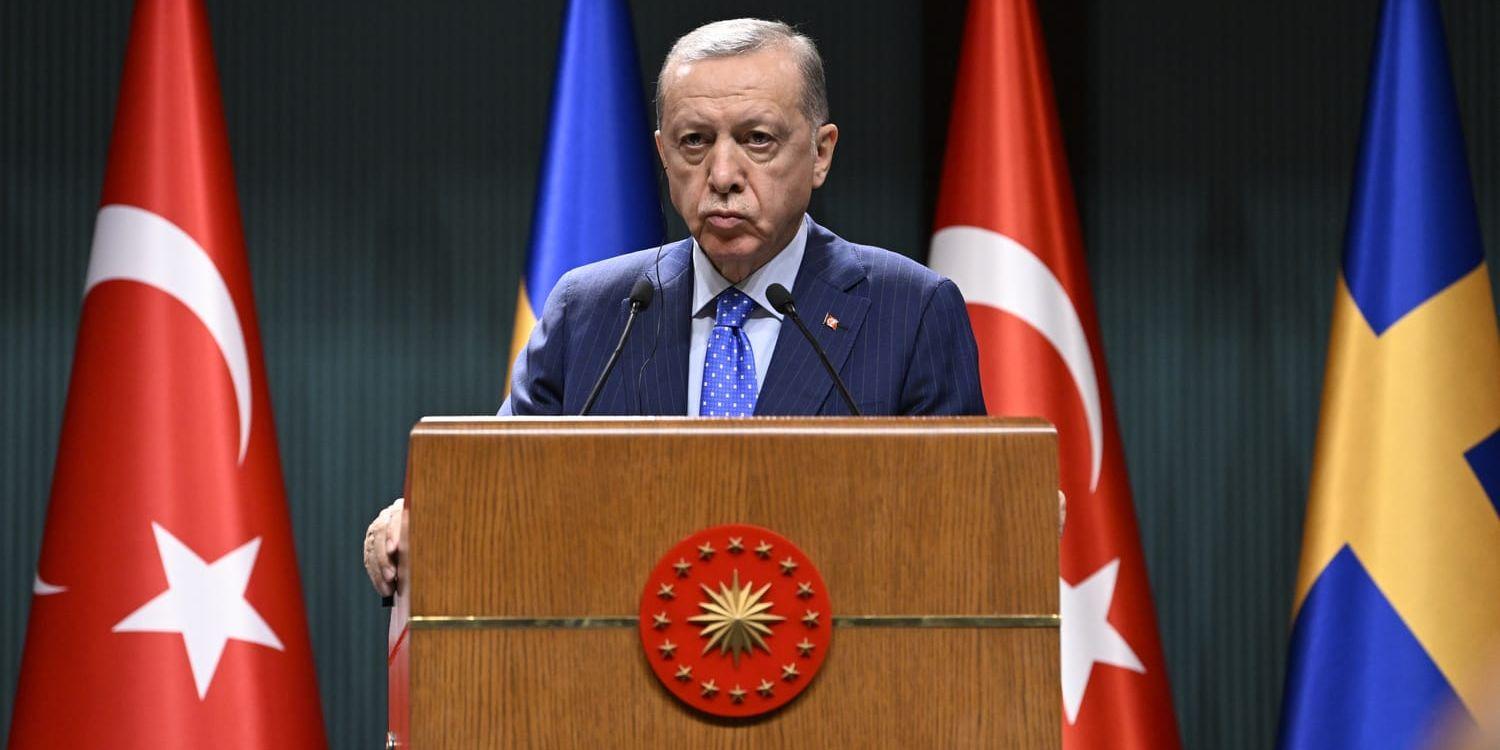 Under söndagen sa Turkiets president Recep Tayyip Erdogan att Turkiet kan släppa in Finland i Nato. 