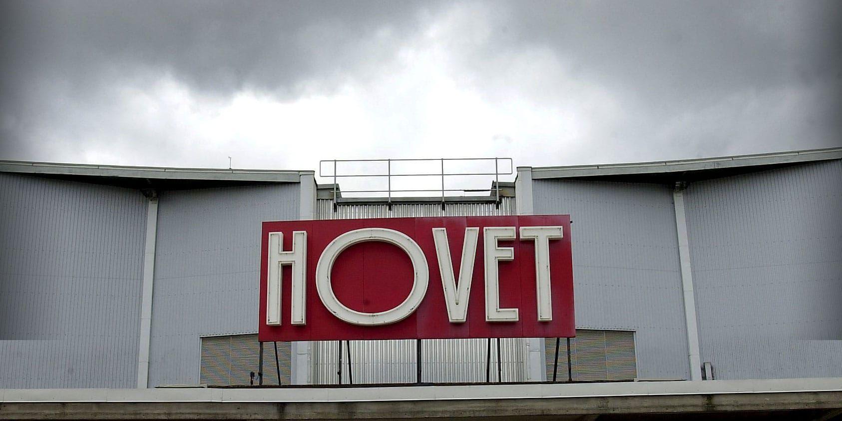 Ishockeyarenan Hovet i Stockholm kan komma att rivas för att göra plats för bostäder. Foto: TT