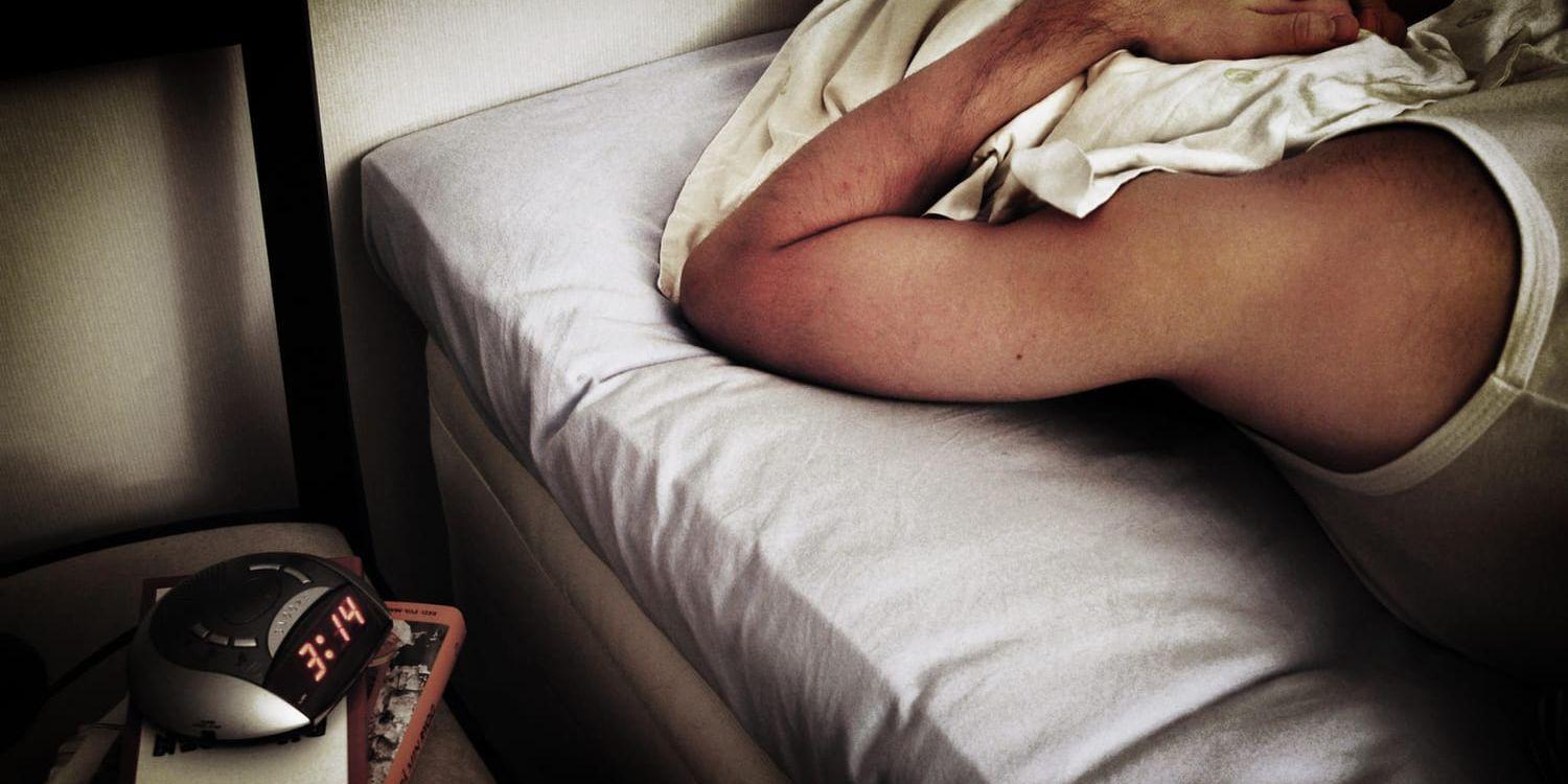 Forskare har hittat ett samband mellan sömnsvårigheter och demens. Arkivbild.