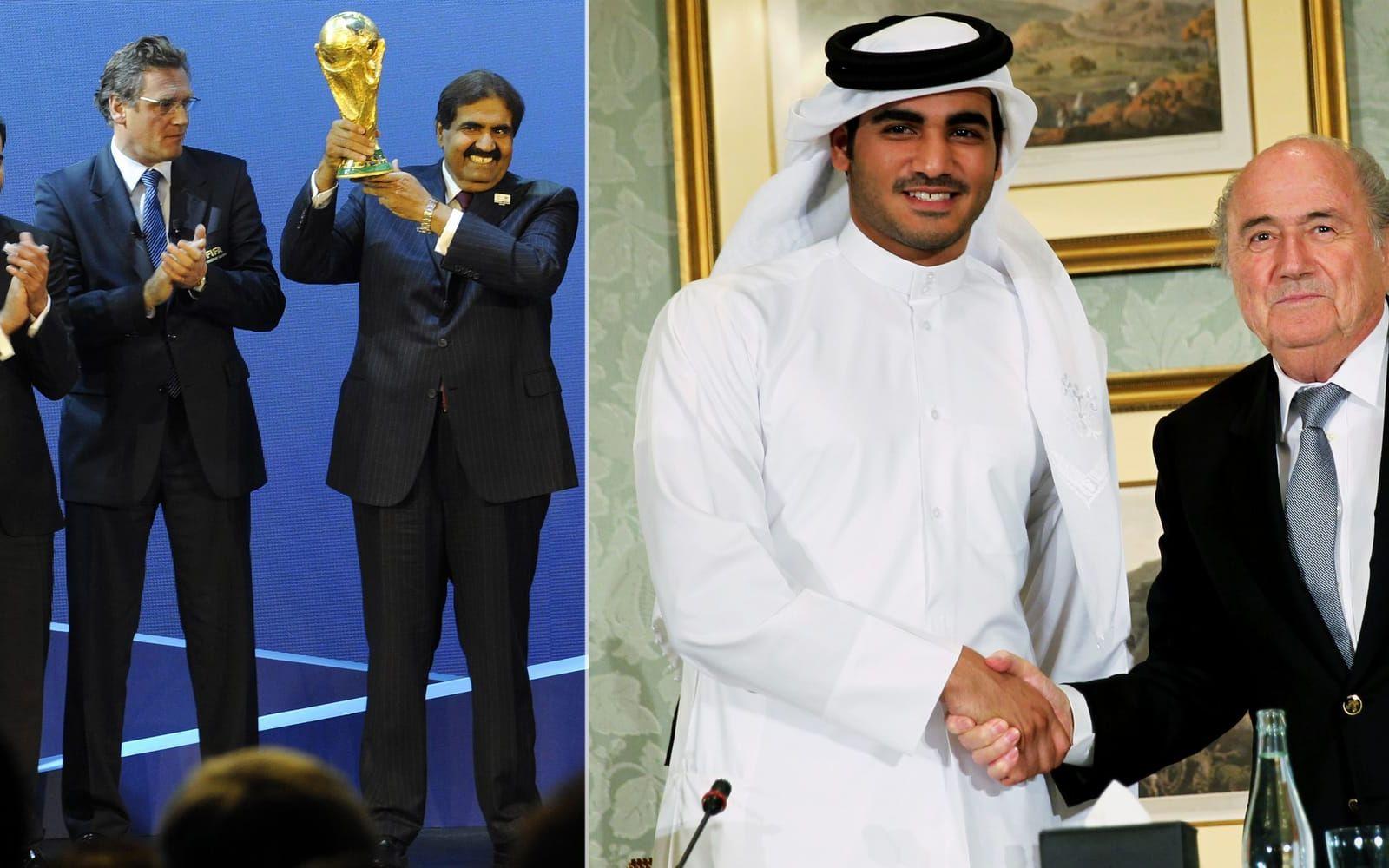 Qatars VM-värdskap är starkt ifrågasatt – nu kommer nya uppgifter om korruption inför ansökan. Bild: Bildbyrån.