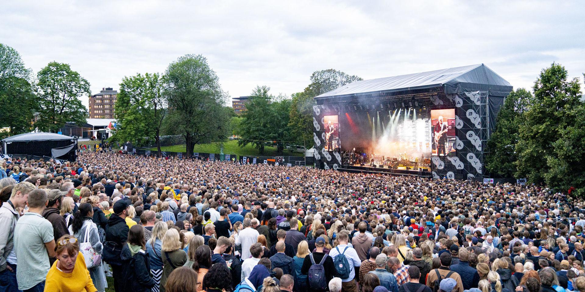 Øyafestivalen i Oslo kommer att inte att kunna hållas i sommar. Bilden är från 2019.