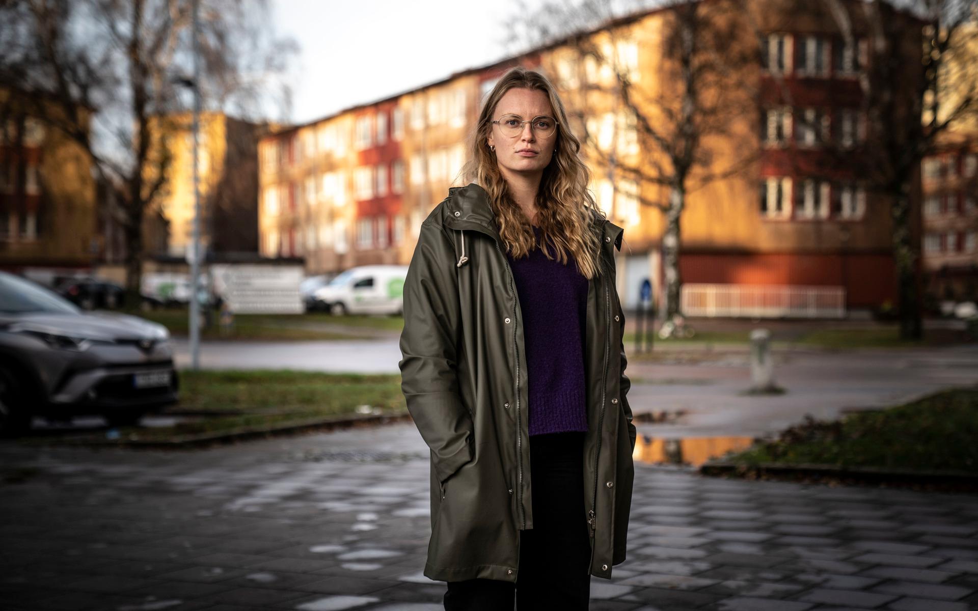 Linnea Svensson, podd om polismordet i biskopsgården, vårväderstorget