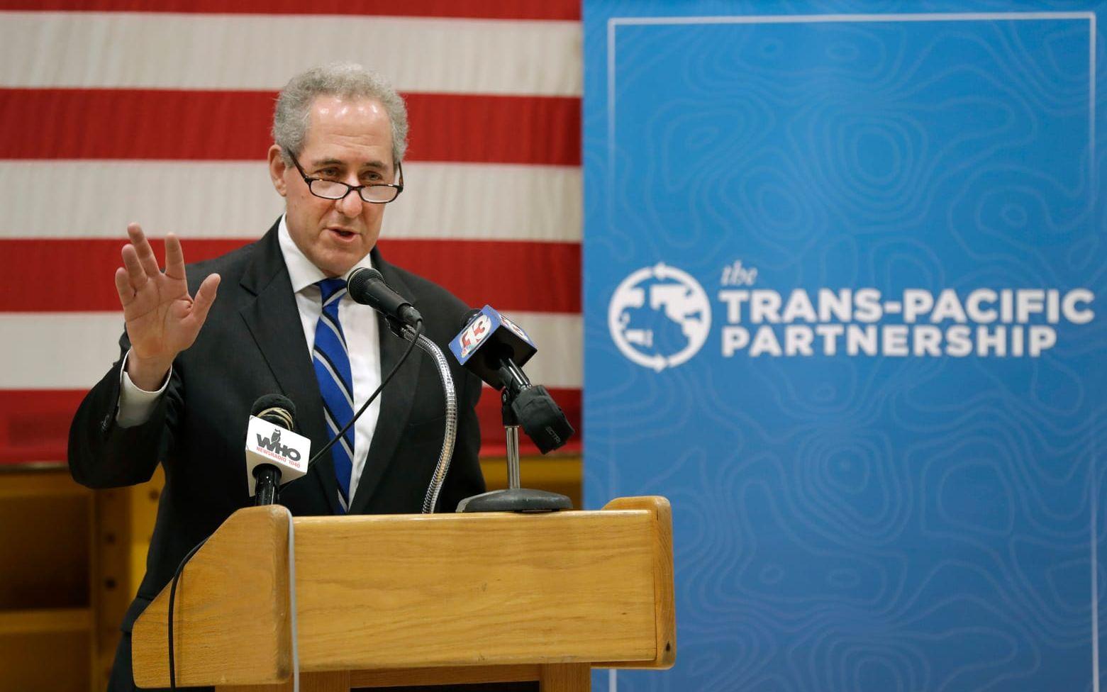 Michael Froman tror att Trumps förhandlingstaktik riskerar att undergräva förtroendet för USA. Här framträdde han i egenskap av USA:s handelsrepresentant i Barack Obamas regering, sommaren 2016.