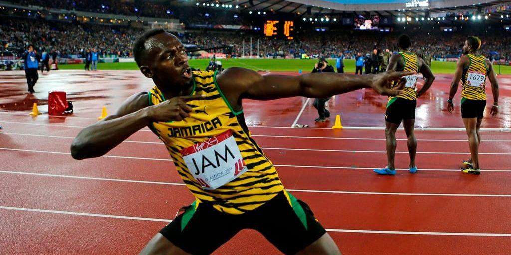 Får vi se Usain Bolt göra sin välkända segergest i VM 2017?