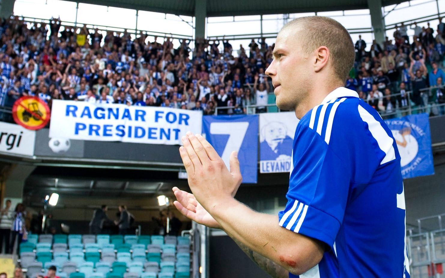 Ragnar Sigurdsson var väldigt uppskattad i IFK Göteborg och spelade i klubben 2006-2011. Bild: Bildbyrån
