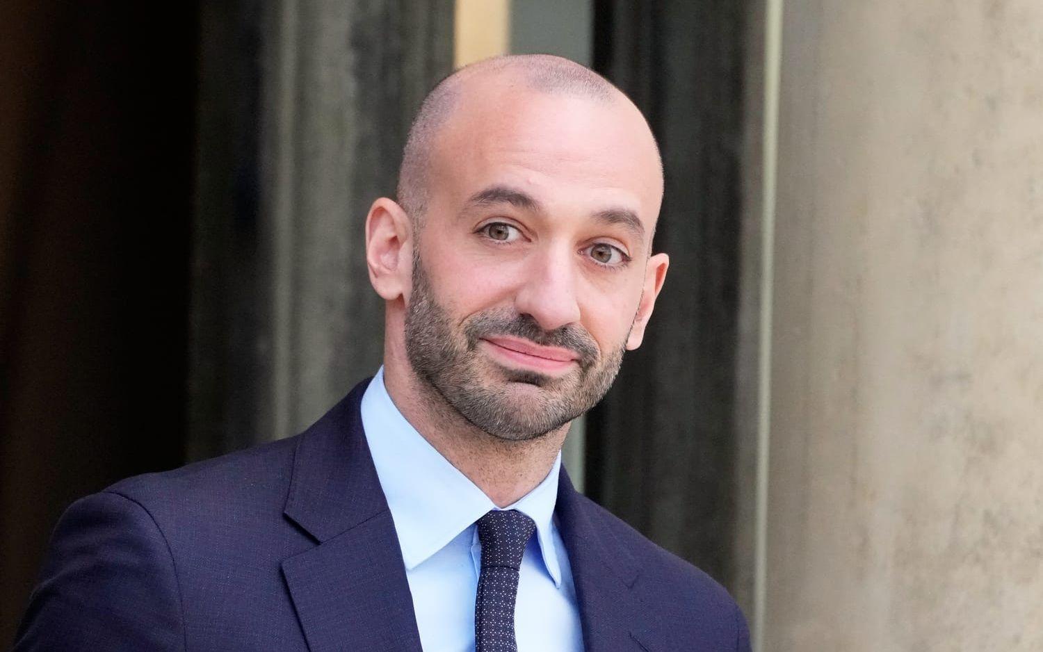 Frankrikes EU-minister Benjamin Haddad. Arkivbild.