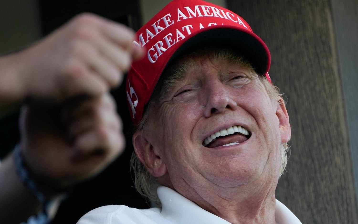 USA:s president Donald Trump. Arkivbild.