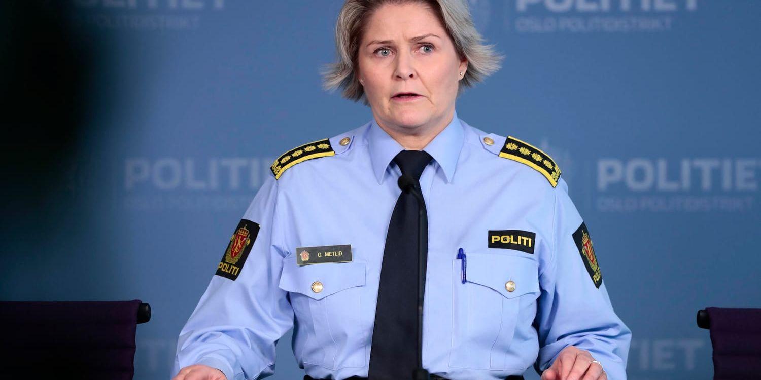 Oslopolisen höll pressträff på söndagen. En svensk medborgare misstänks ha mördat en man i Norge.