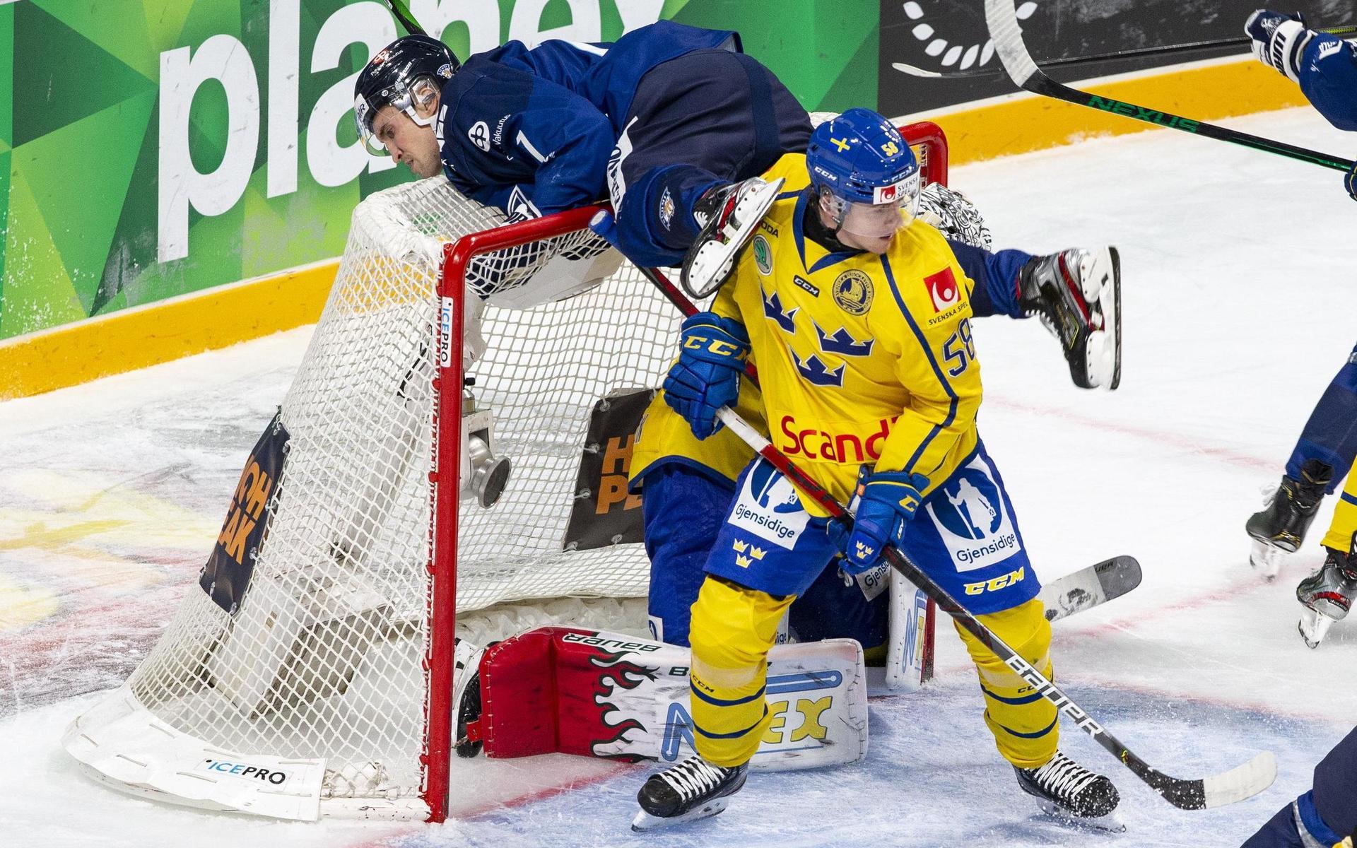Jesper Sellgren under Karjala Cup.