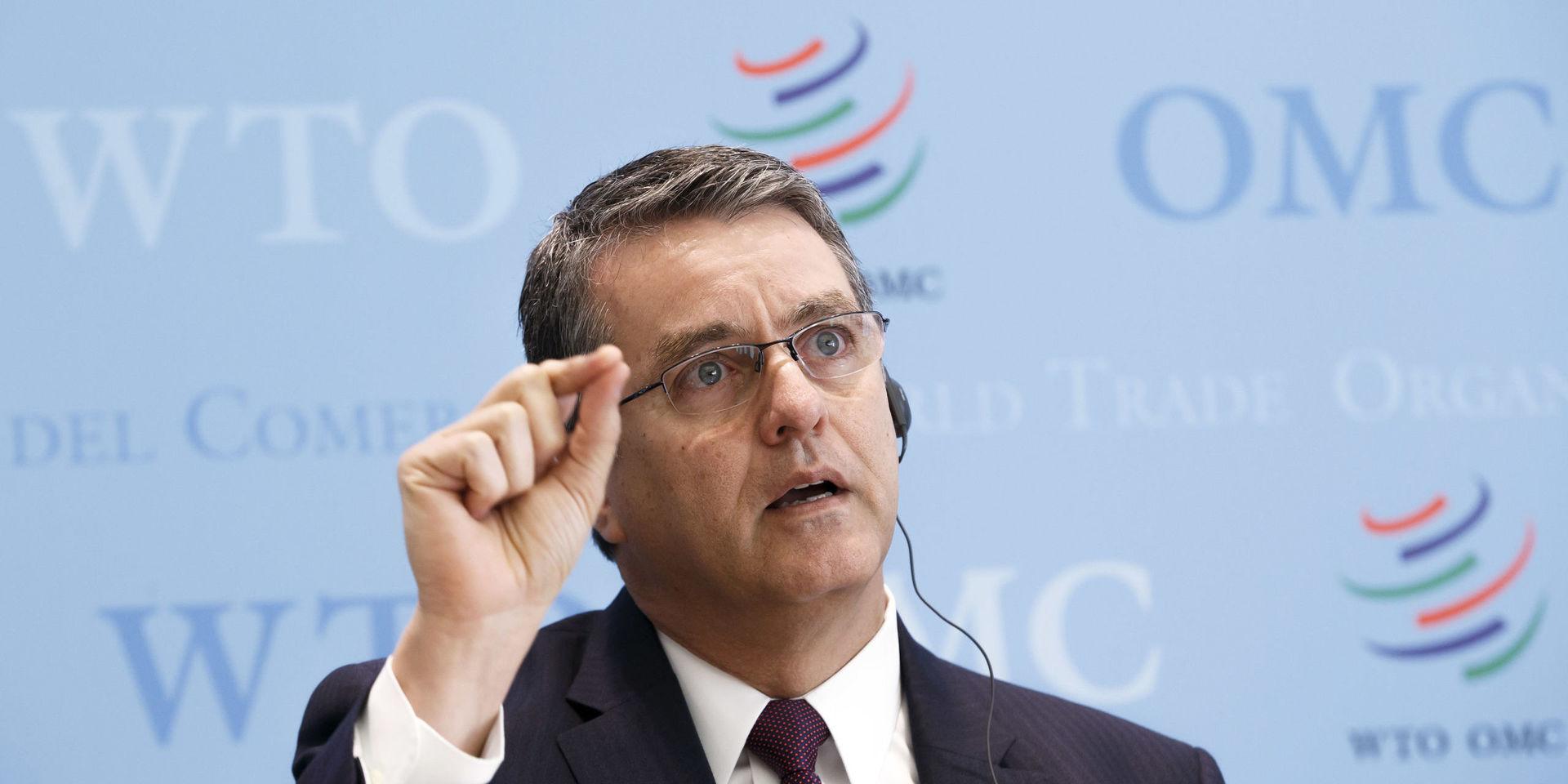 Världshandelsorganisationen (WTO), med brasilianaren Roberto Azevêdo som generaldirektör, ser ut att förlora sin funktion som högsta instans i handelsrättsliga konflikter i veckan. Arkivbild.