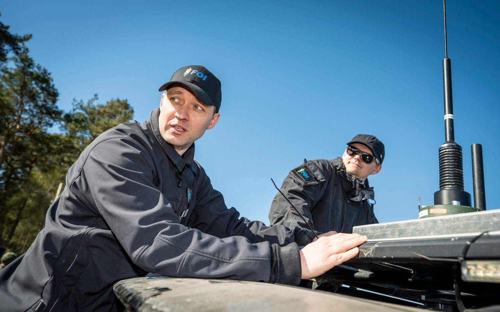 Jonas Nordlöf, verksamhetschef telekrig och radio på FOI.