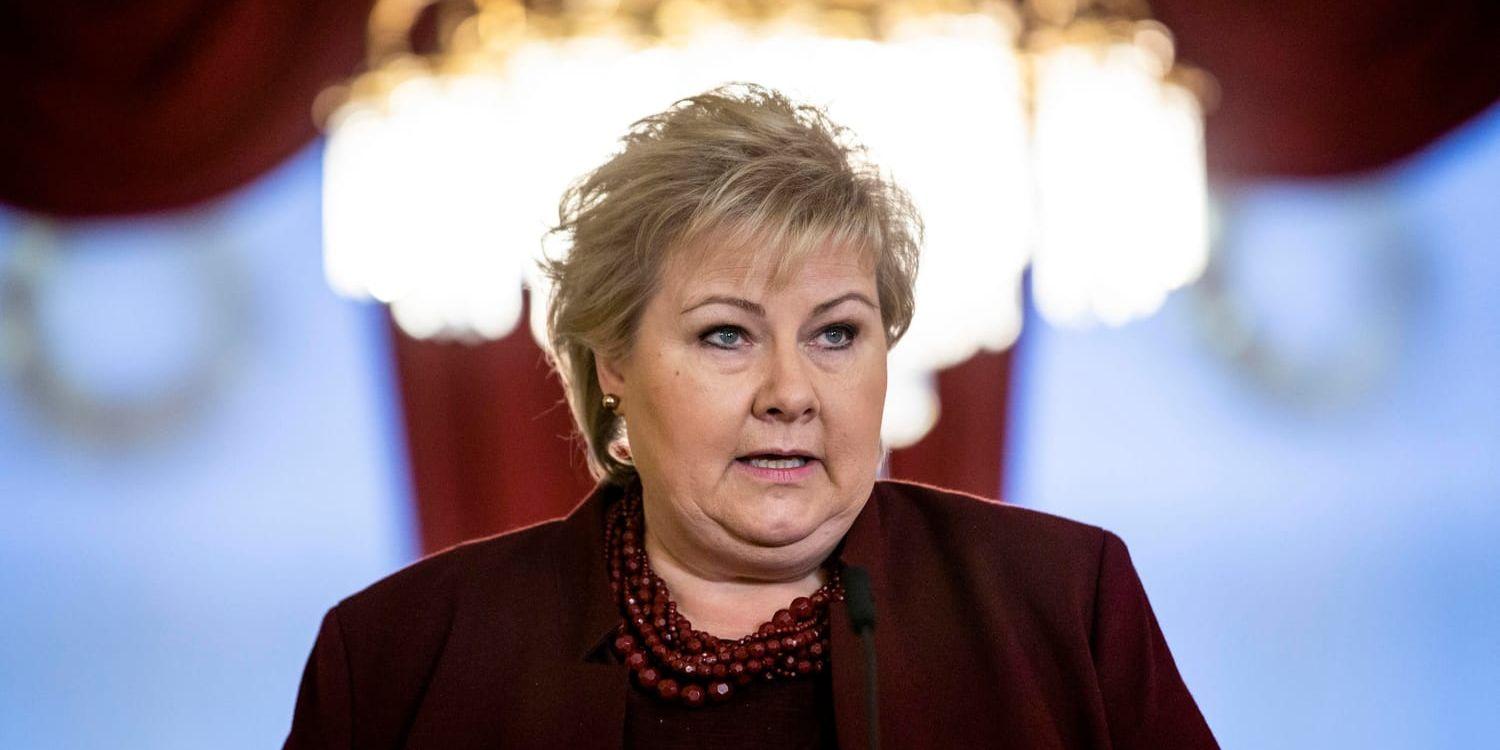 Kristelig Folkeparti tar plats i statsminister Erna Solbergs alliansregering. Arkivbild.
