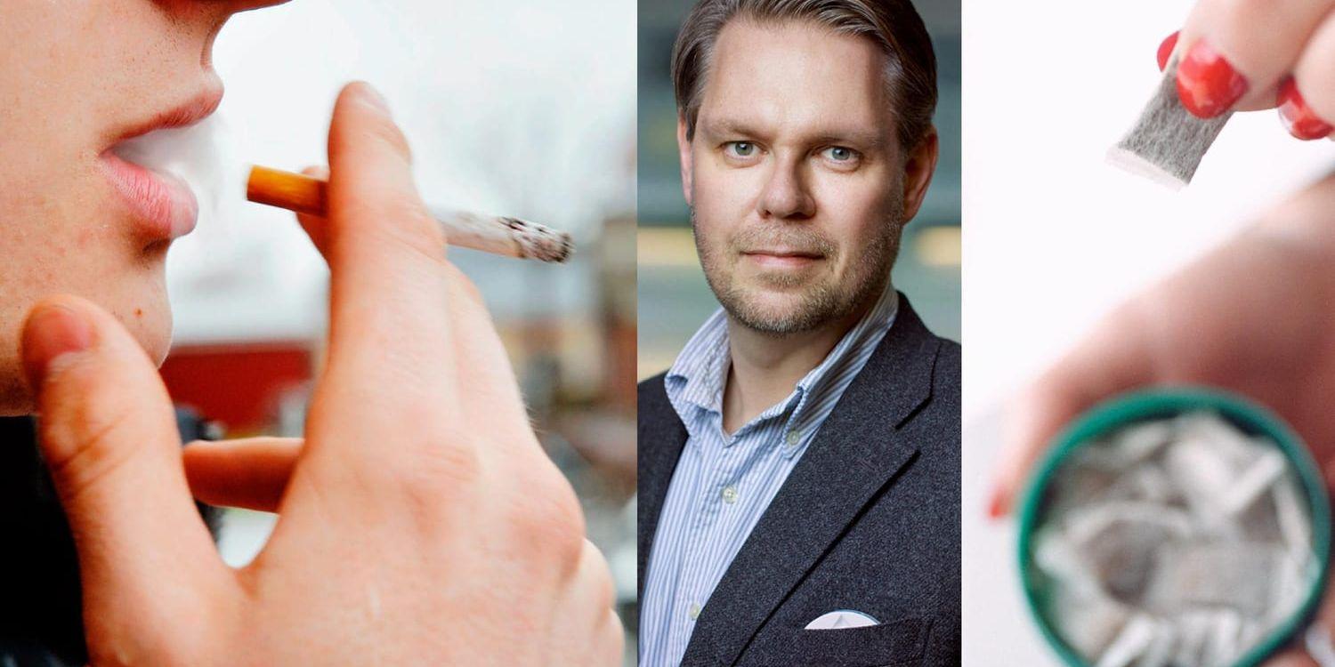 Det finns ingen belagd koppling mellan snus och cancer, så varför framhärda? skriver Patrik Strömer.