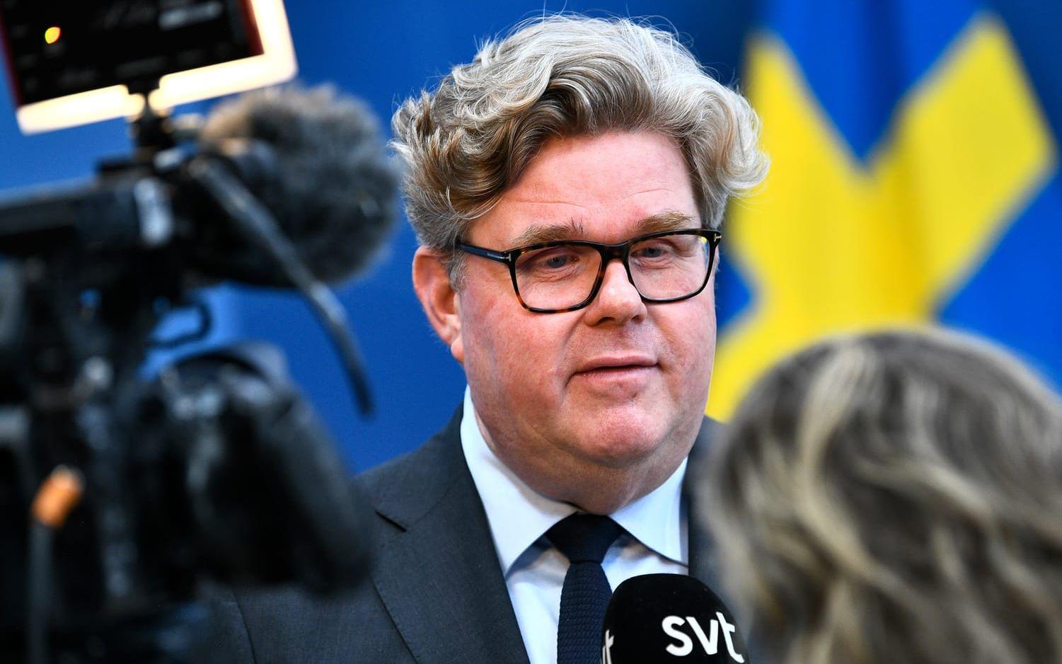 Justitieminister Gunnar Strömmer (M).