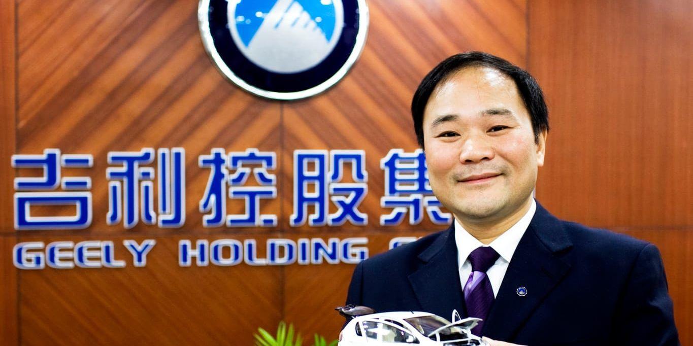 Geelys ordföranden Li Shufu vill ha en hög värdering av Volvo Cars.