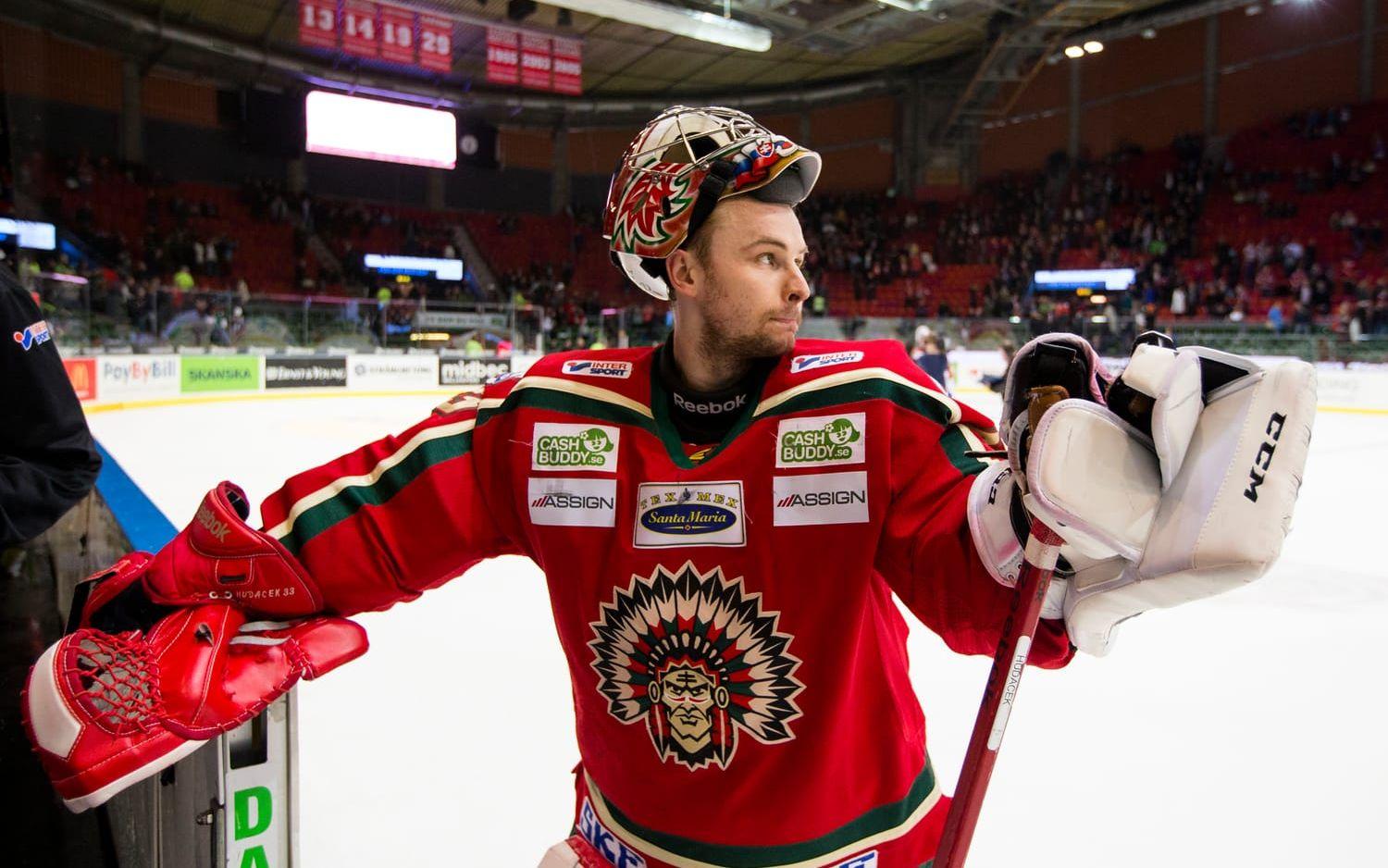 Julius Hudacek – gjorde bara en säsong i Frölunda, men oj vilken säsong det var 2012-13. Bild: Bildbyrån
