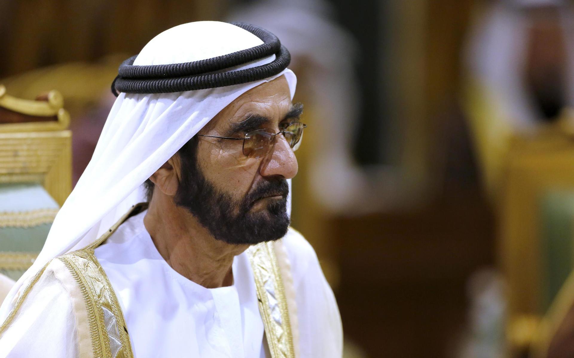 Emiren Mohammed bin Rashid Al Maktoum är en av världens rikaste män och Dubais härskare. 