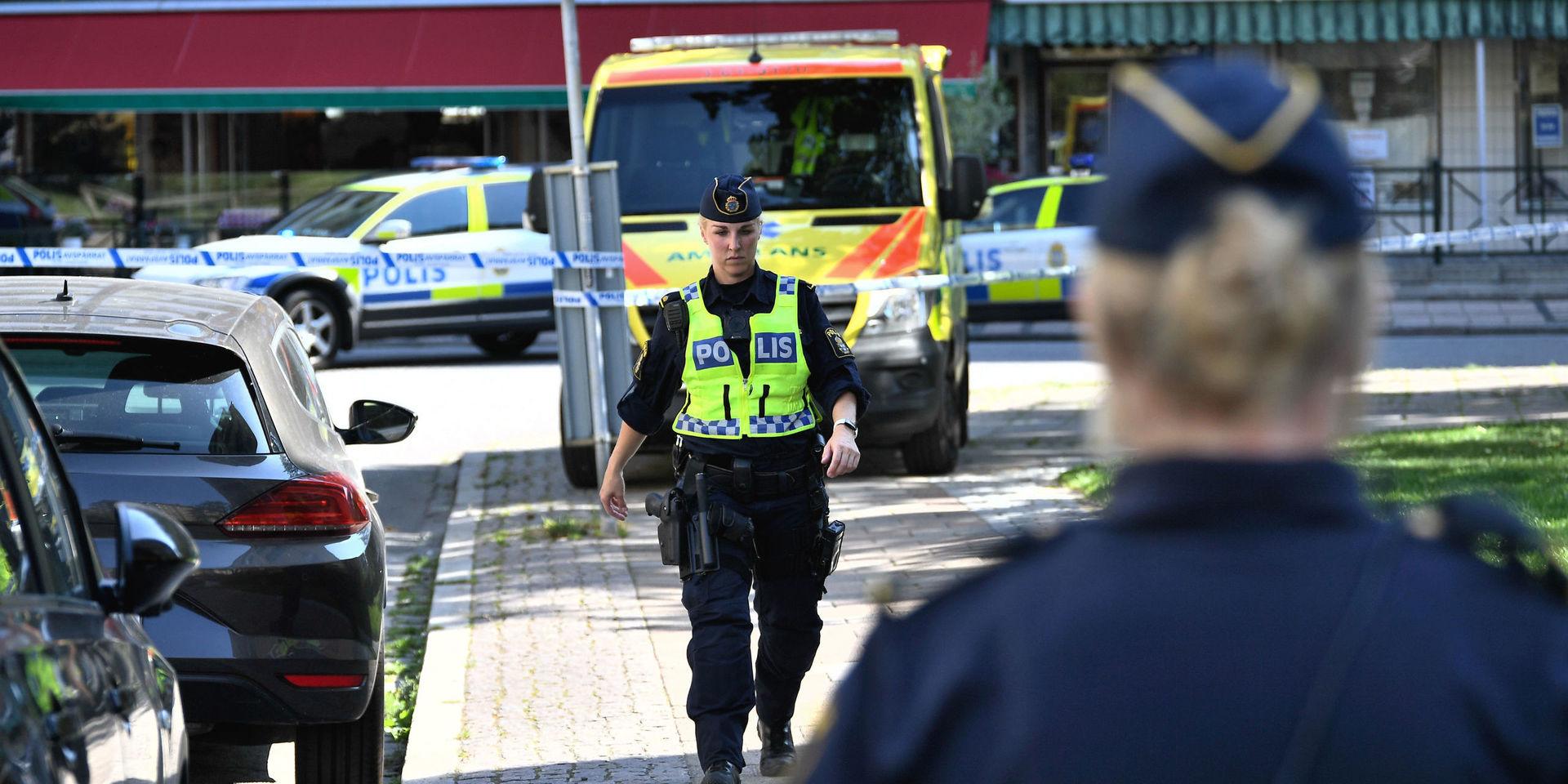 Skottlossning utbröt på måndagsmorgonen i Malmö.