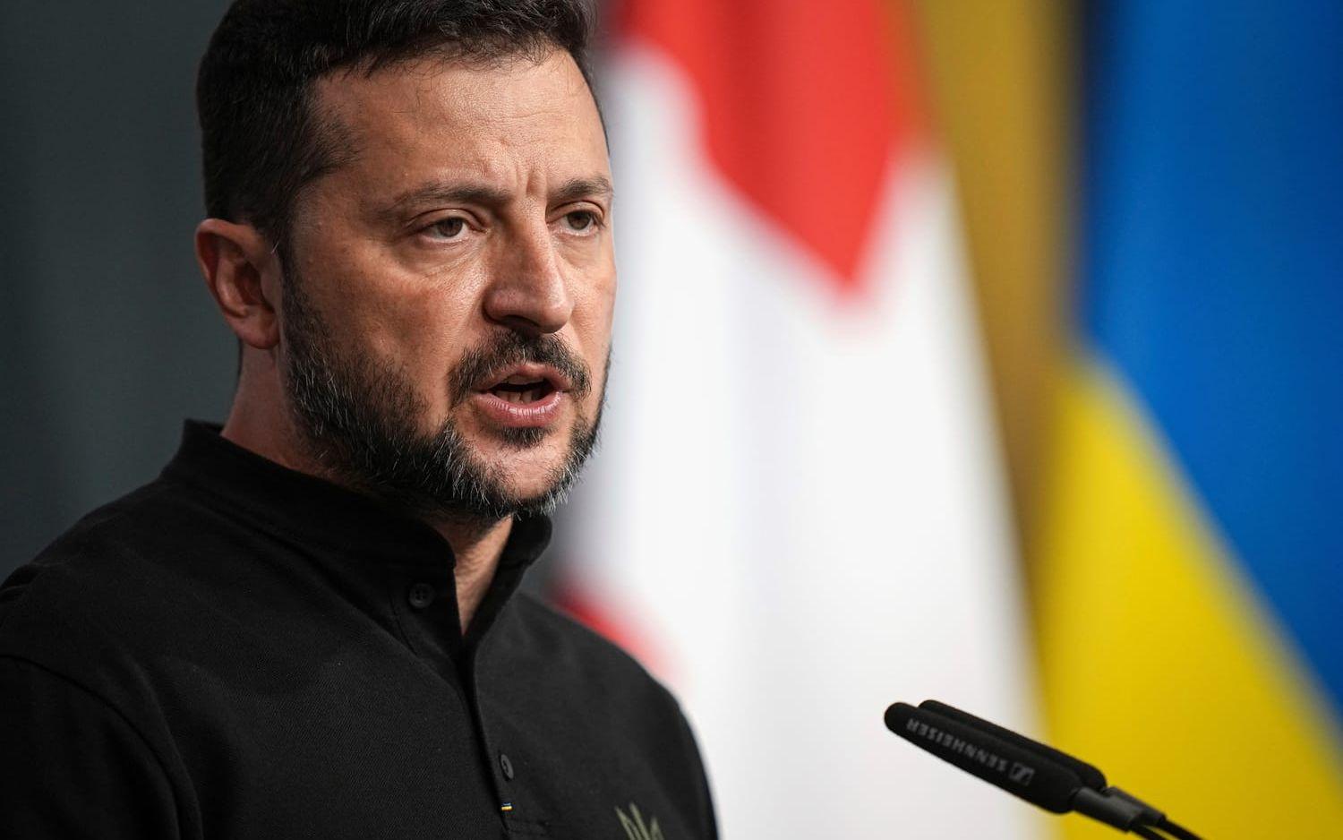 Ukrainas president Volodymyr Zelenskyj. Arkivbild.