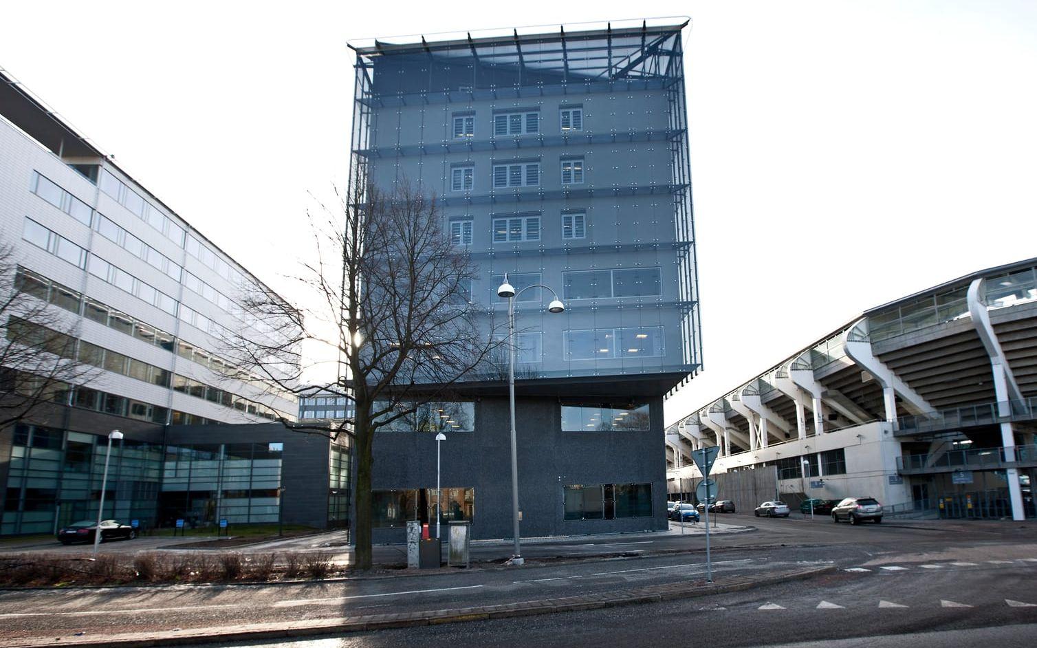 Häktet i Göteborg, som är en del av Rättscentrum. Bild: TT